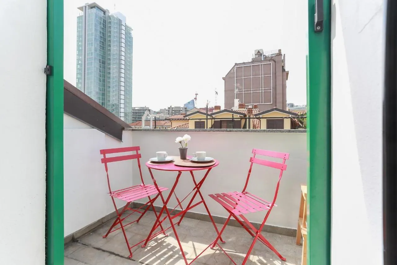 Apartmán The Best Rent - Cozy Attic With View Milán
